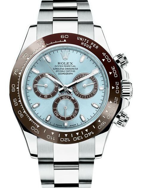 rolex cosmograph daytona blue dial